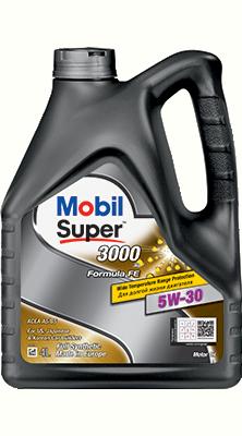 Моторное масло Mobil Super 3000 x1 Formula FE 5W30 | Канистра 4 л | 152564
